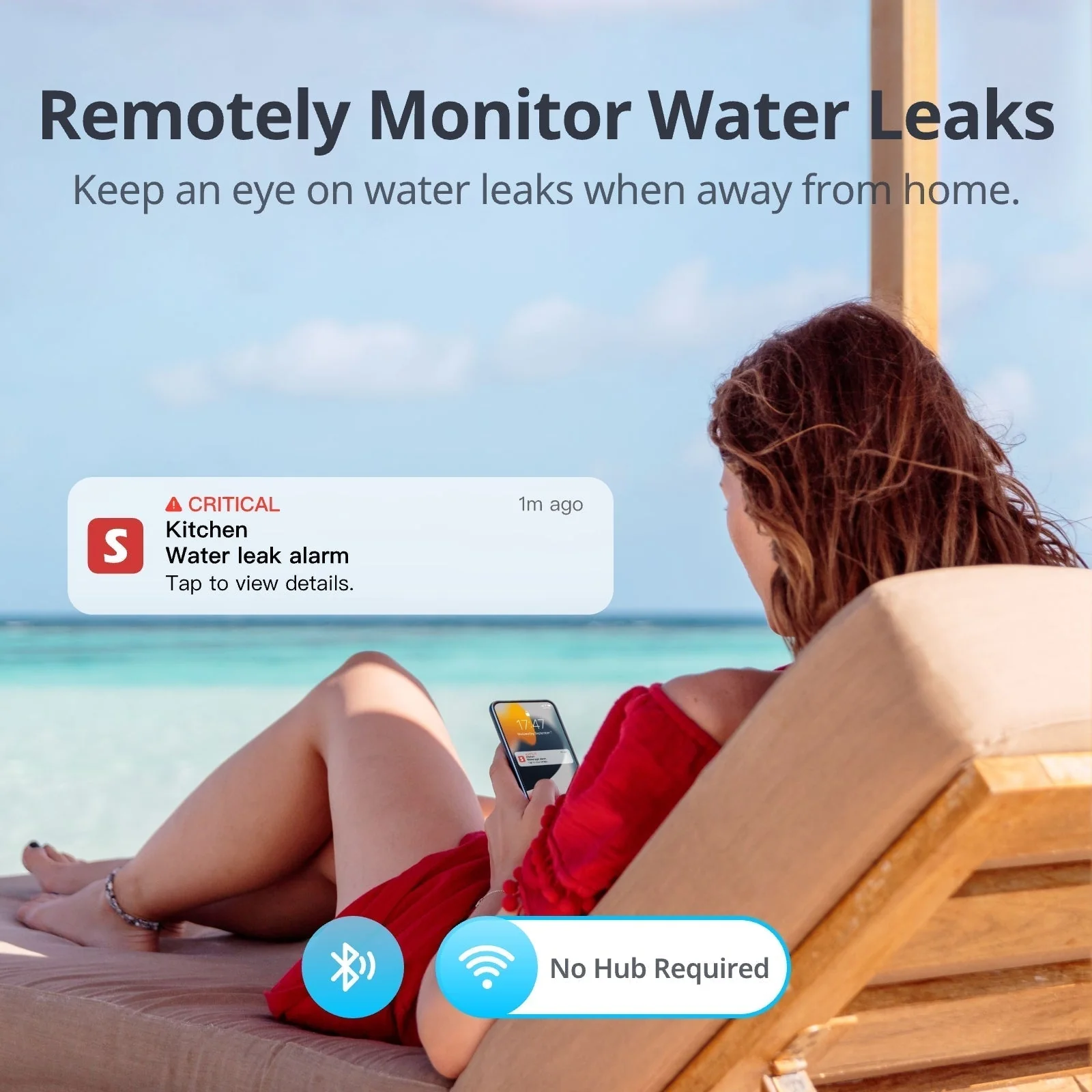 SWITCHBOT SMART HOME WATER LEAK DETECTOR WHITE W4402000 thumbnail 9