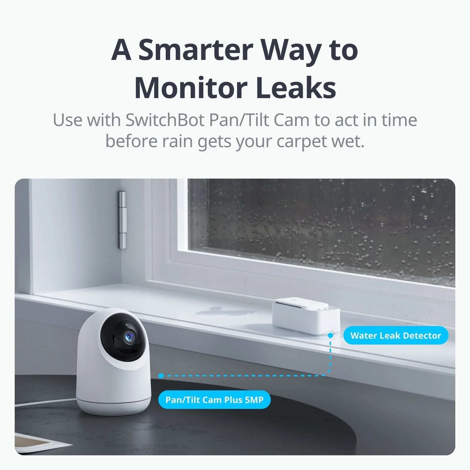 SWITCHBOT SMART HOME WATER LEAK DETECTOR WHITE W4402000 thumbnail 3