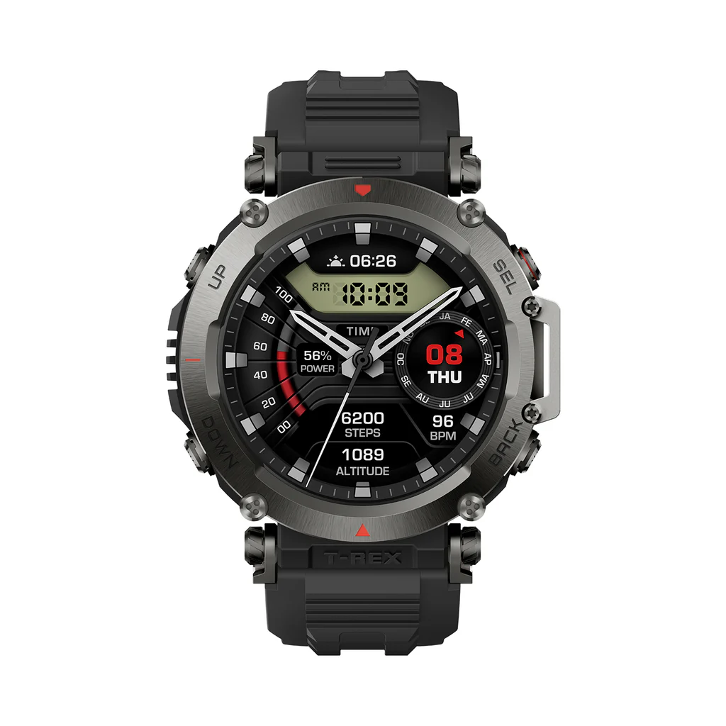 Amazfit T-Rex Ultra Smart Watch (A2142) - Rugged Design, Adventure-Ready, Long Battery Life thumbnail 8