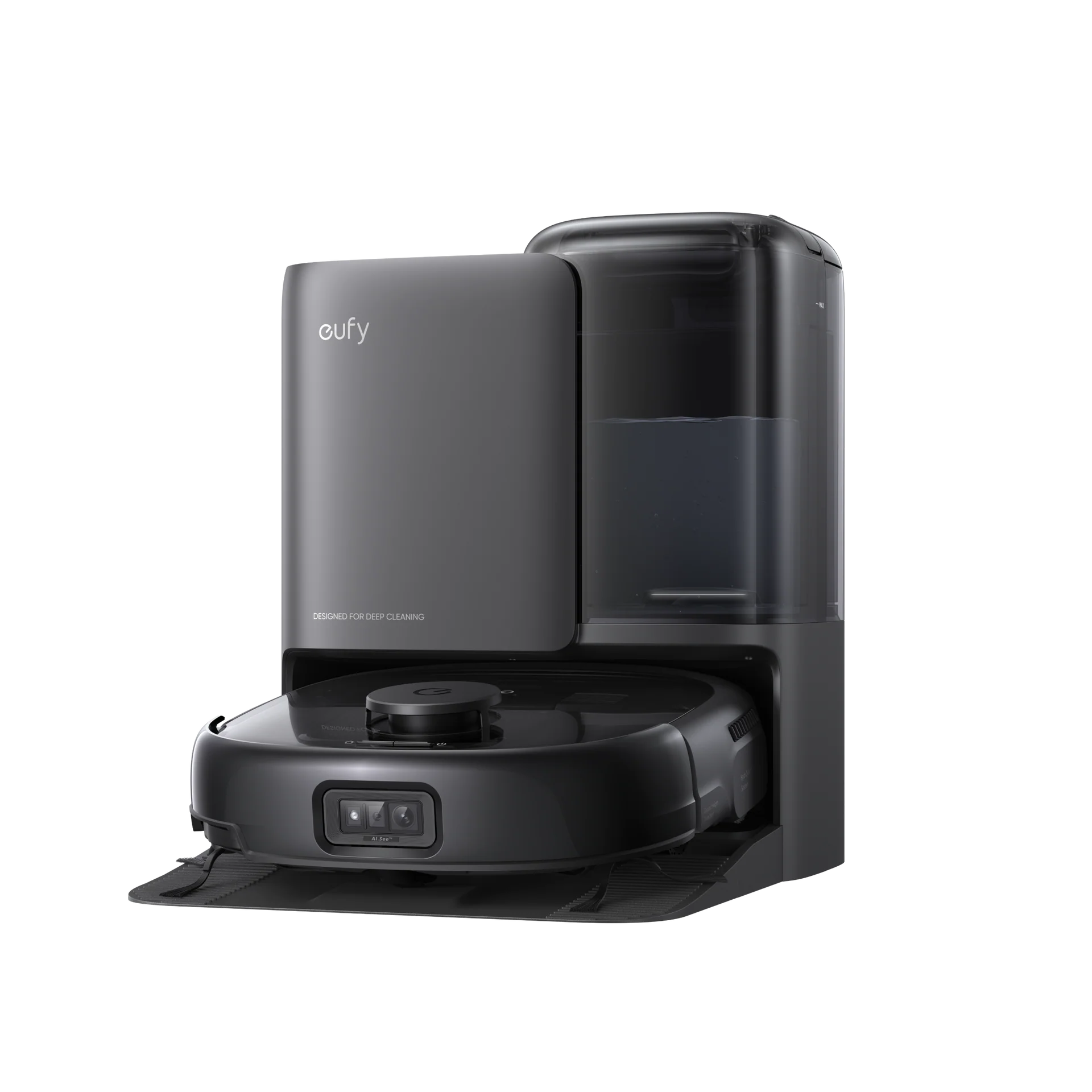 EUFY ROBOT VACUUM OMNI E25 HYROJET WITH 20000PA TURBO SUCTION  BLACK T2353V11