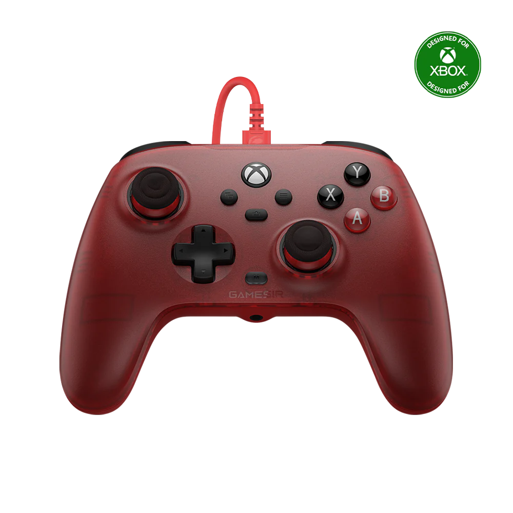 GAMESIR XBOX T7 WIRED GAMING CONTROLLER RUBY RED