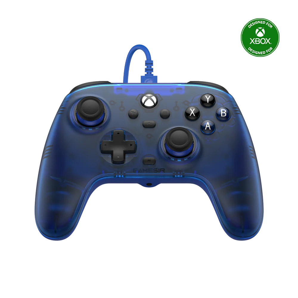 GAMESIR XBOX T7 WIRED GAMING CONTROLLER SAPPHIRE BLUE