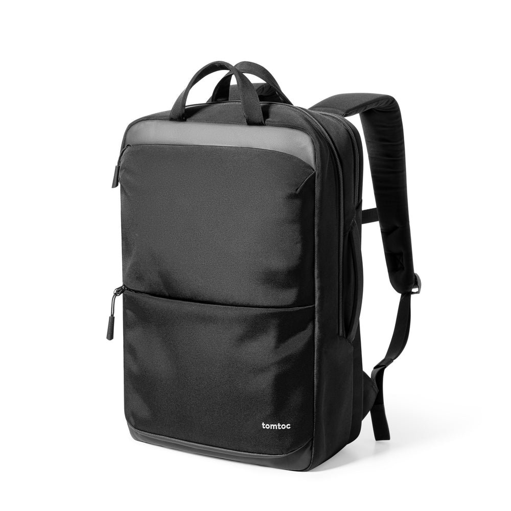 Tomtoc Navigator T71 15.6-inch Laptop Backpack (Black, T71M1D1) - Sleek and Durable Travel Companion thumbnail 2