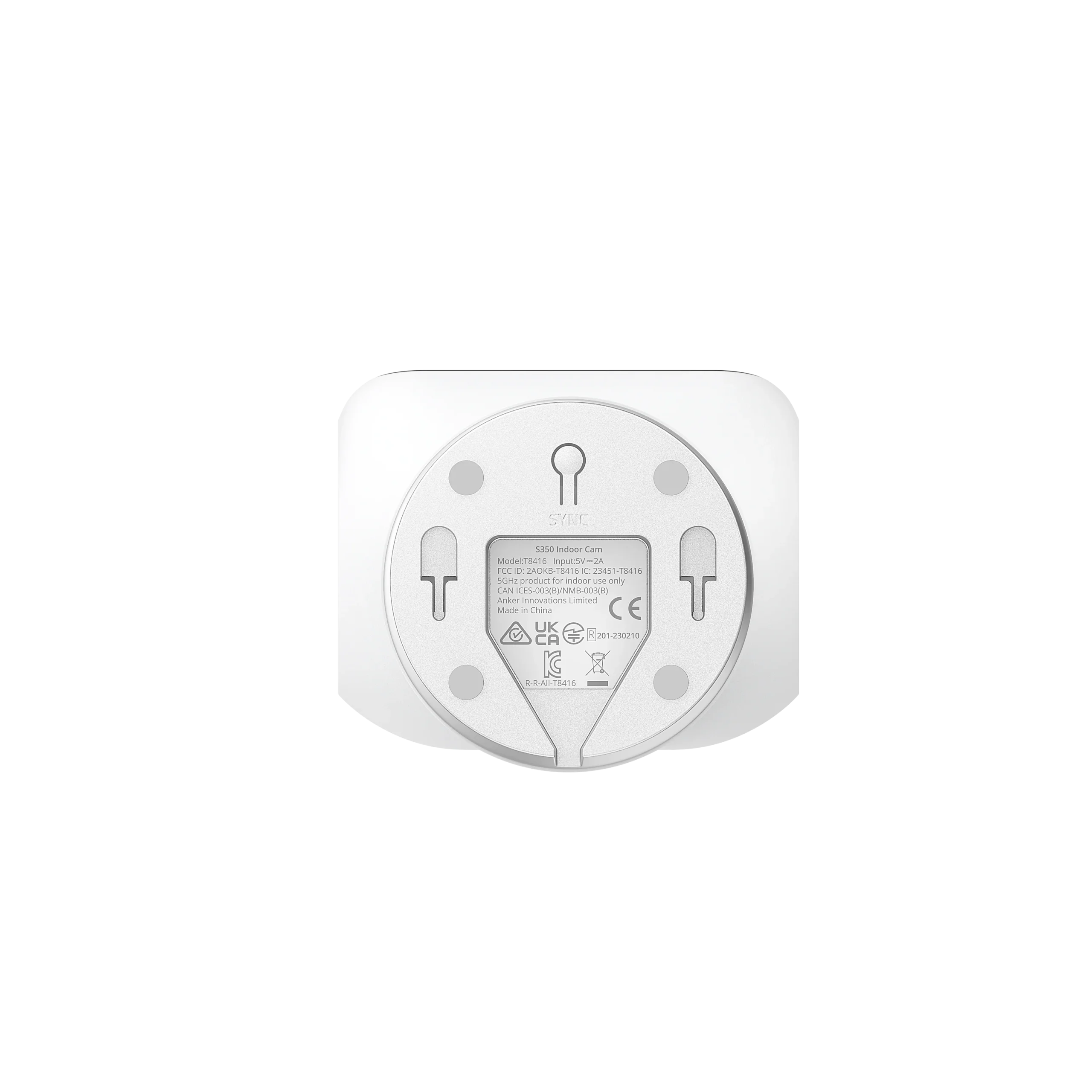 Anker eufy Security Indoor S350 Dual Camera (4K, Model T8416221) - Advanced Indoor Monitoring with Dual Lens Technology thumbnail 4
