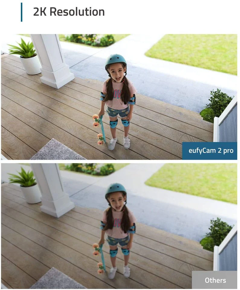 EufyCam 2K Security Camera – 365‑Day Battery, EufyCam 2 Pro (T88513D1), Weatherproof & Smart Detection thumbnail 7