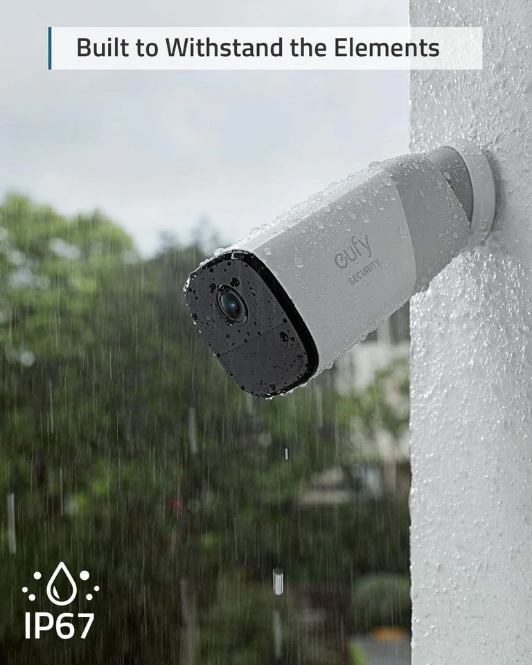 EufyCam 2K Security Camera – 365‑Day Battery, EufyCam 2 Pro (T88513D1), Weatherproof & Smart Detection thumbnail 2