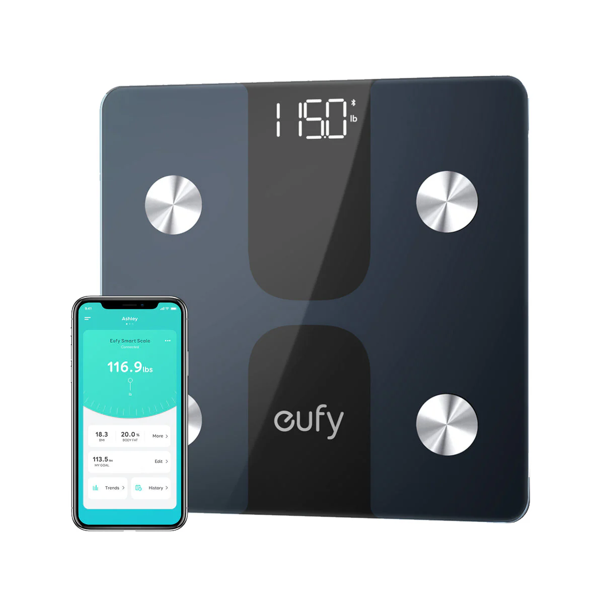 ANKER EUFY SMART SCALE C1 BLACK T9146K15