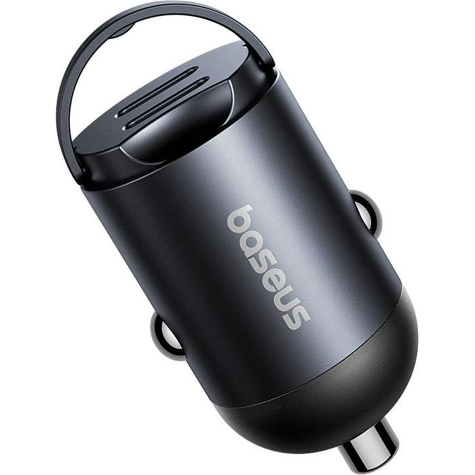 BASEUS TINY STAR 30W MINI CAR CHARGER COSMIC BLACK thumbnail 2