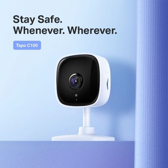 TP-Link Tapo C100 Home Security WiFi Camera thumbnail 4