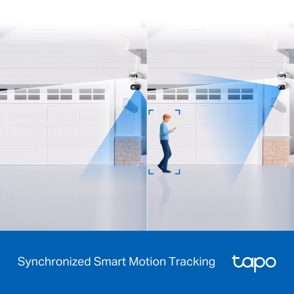 TPLINK TAPO INDOOR /OUTDOOR DUAL LENS PAN TILT SECURITY CAMERA TAPO C246D thumbnail 5