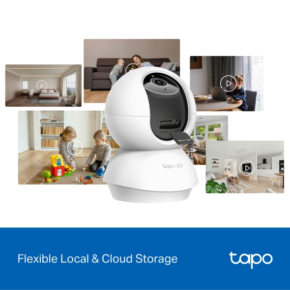 TP-LINK TAPO 4K ULTRA HD PAN-TILT AI HOME SECURITY WI-FI CAMERA TAPO C250 thumbnail 11