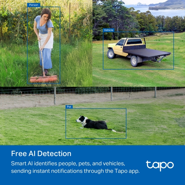 TP-LINK TAPO OUTDOOR PAN-TILT 4G LTE CAMERA TAPO C501GW thumbnail 6
