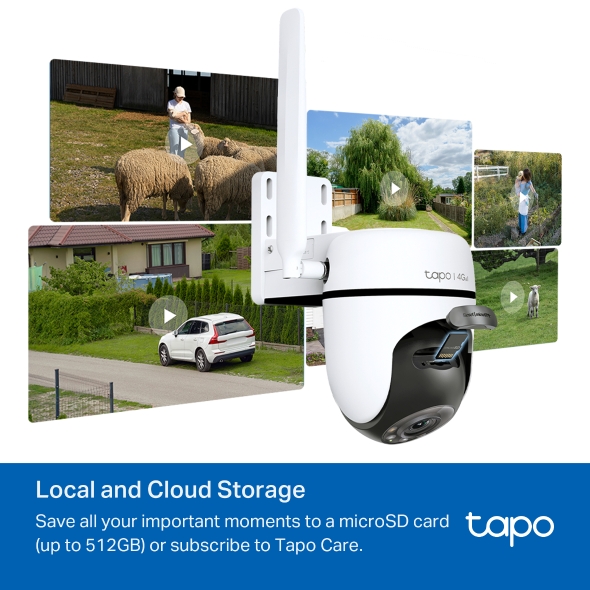 TP-LINK TAPO OUTDOOR PAN-TILT 4G LTE CAMERA TAPO C501GW thumbnail 11