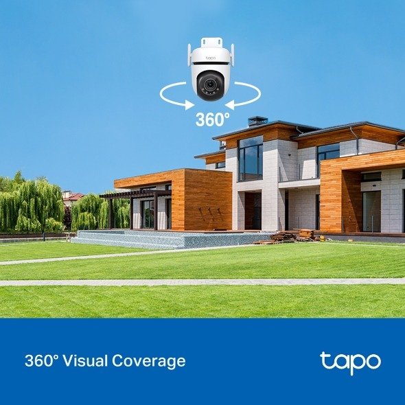 TP-Link Outdoor Pan Tilt Home Security WiFi Camera - Tapo C520WS thumbnail 9