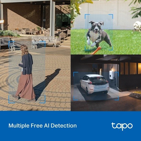 TP-Link Outdoor Pan Tilt Home Security WiFi Camera - Tapo C520WS thumbnail 8