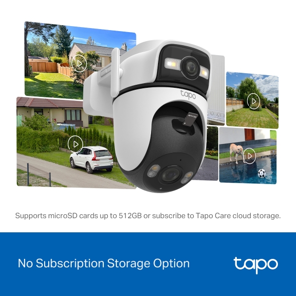 TP-LINK TAPO OUTDOOR DUAL LENS PAN-TILT SECURITY CAMERA TAPO C545D thumbnail 10