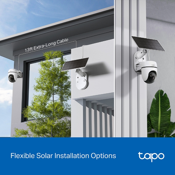 TP-LINK TAPO 2K SOLAR POWERED PAN-TILT SECURITY CAMERA KIT TAPO C610 KIT thumbnail 4