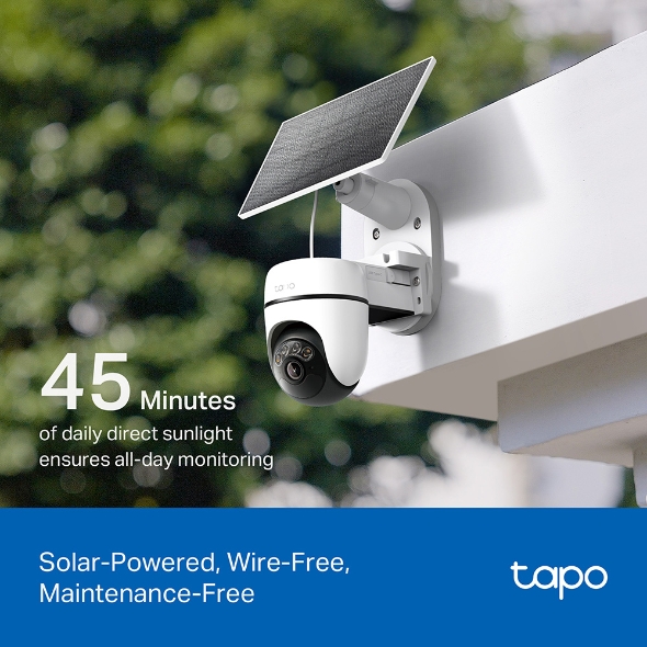 TP-LINK TAPO 2K SOLAR POWERED PAN-TILT SECURITY CAMERA KIT TAPO C610 KIT thumbnail 5