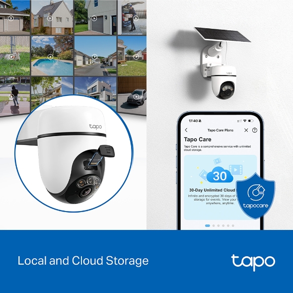 TP-LINK TAPO 2K SOLAR POWERED PAN-TILT SECURITY CAMERA KIT TAPO C610 KIT thumbnail 10