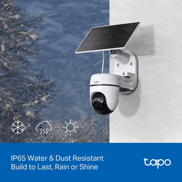 TP-LINK TAPO 2K SOLAR POWERED PAN-TILT SECURITY CAMERA KIT TAPO C610 KIT thumbnail 11