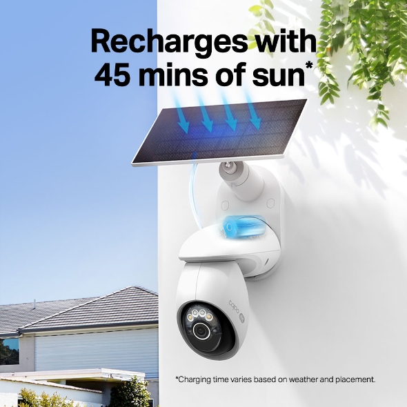 TP-LINK TAPO 4K ULTRA HD SOLAR POWERED PAN-TILT SECURITY CAMERA TAPO C660 KIT thumbnail 4