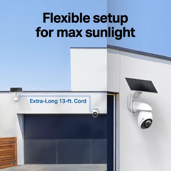 TP-LINK TAPO 4K ULTRA HD SOLAR POWERED PAN-TILT SECURITY CAMERA TAPO C660 KIT thumbnail 11