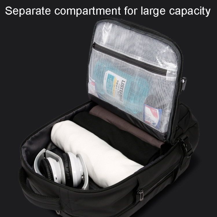BANGE BACKPACK BLACK BG-7690 thumbnail 6