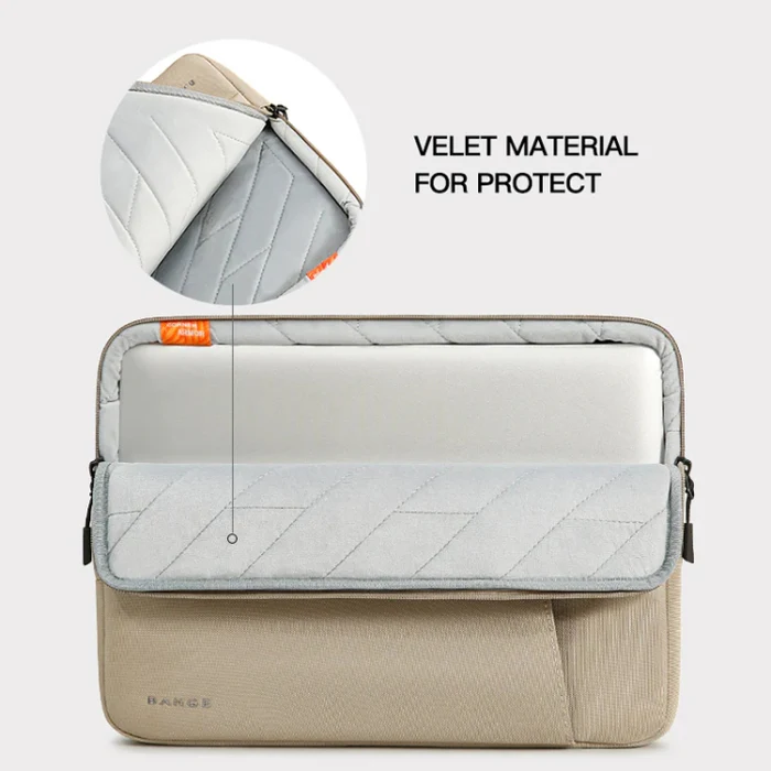 BANGE 14 LAPTOP BAG KHAKI BG-6801 thumbnail 4