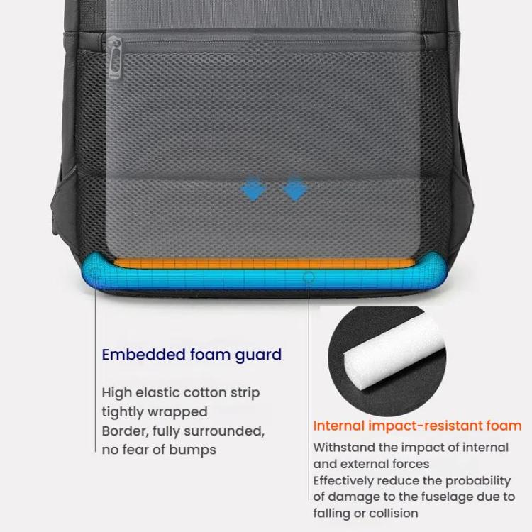 BANGE BACKPACK BLUE BG-3057 thumbnail 5