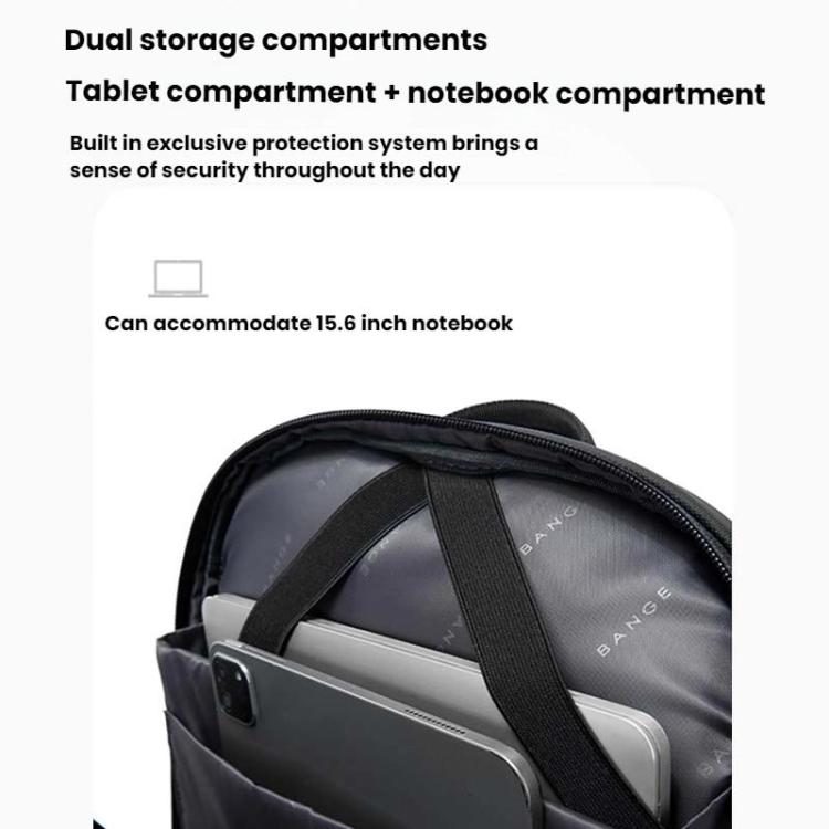 BANGE BACKPACK BLUE BG-3068 thumbnail 5