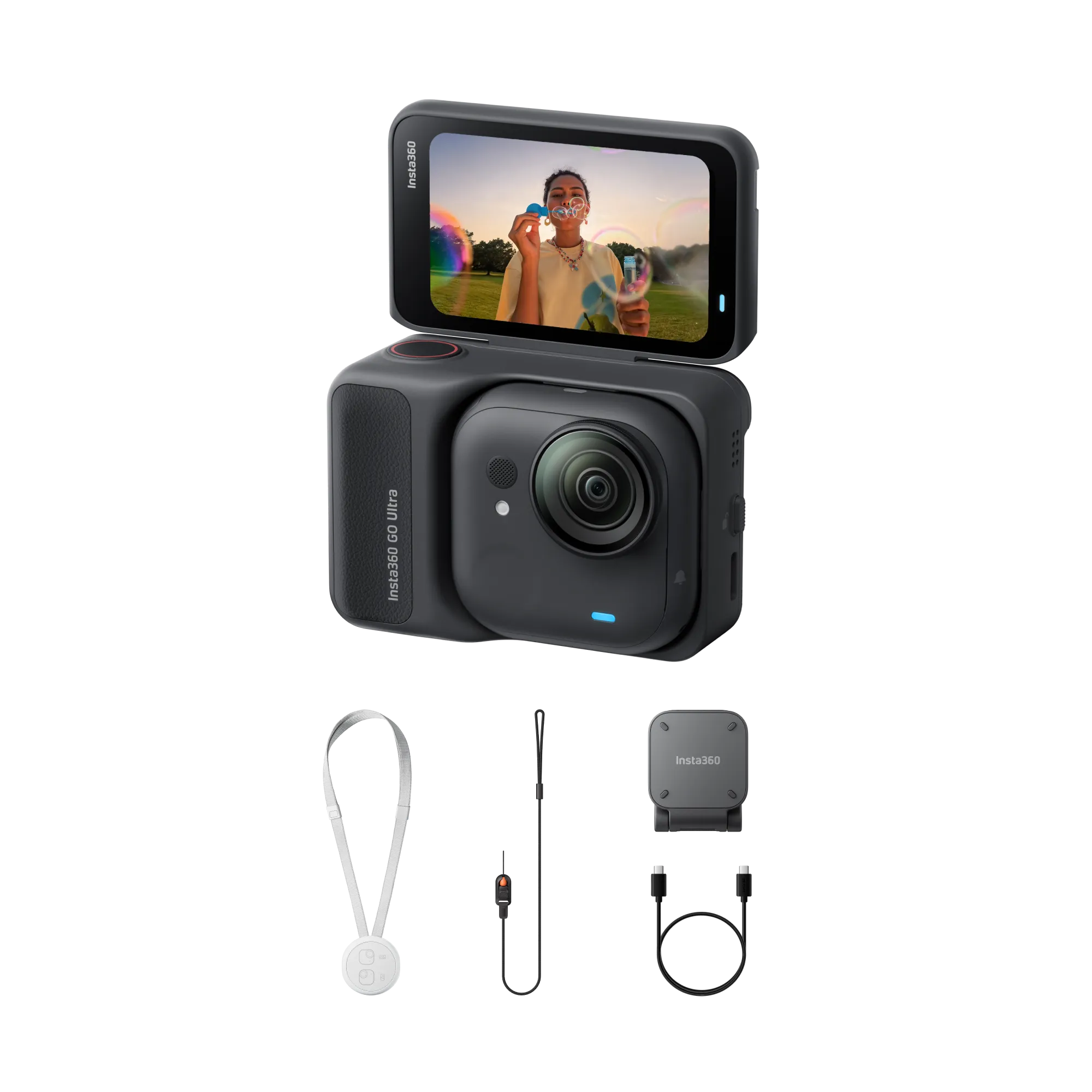 INSTA360 GO ULTRA ACTION CAMERA 4K STANDARD BUNDLE WHITE GOULTRA01