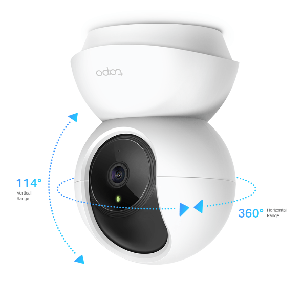TP-Link Pan/Tilt Home Security WiFi Camera - Tapo TC70 thumbnail 2
