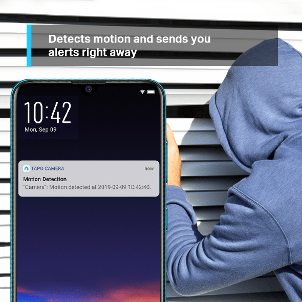 TP-Link Pan/Tilt Home Security WiFi Camera - Tapo TC70 thumbnail 7