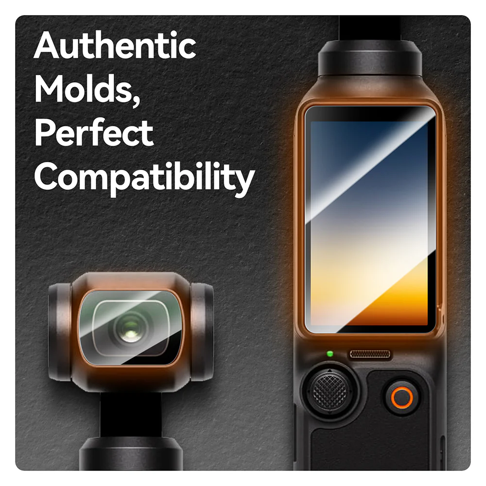 TELESIN POCKET 3 TEMPERED FILM SET POCKET3 S6-FLM-01-TDJ thumbnail 4