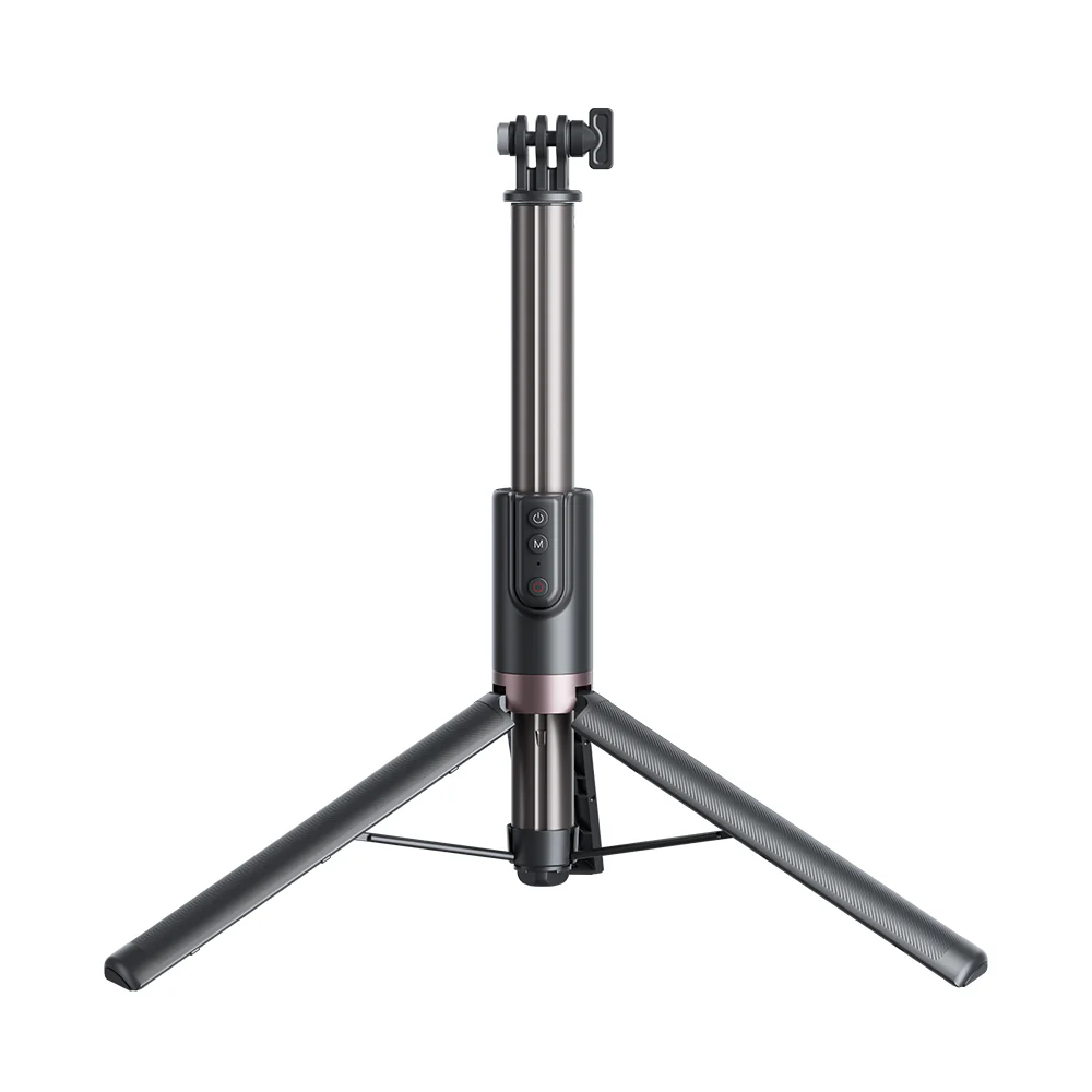 TELESIN 1.3M SELFIE STICK TRIPOD WITH REMOTE CONTROL TE-RCSS-003 thumbnail 2