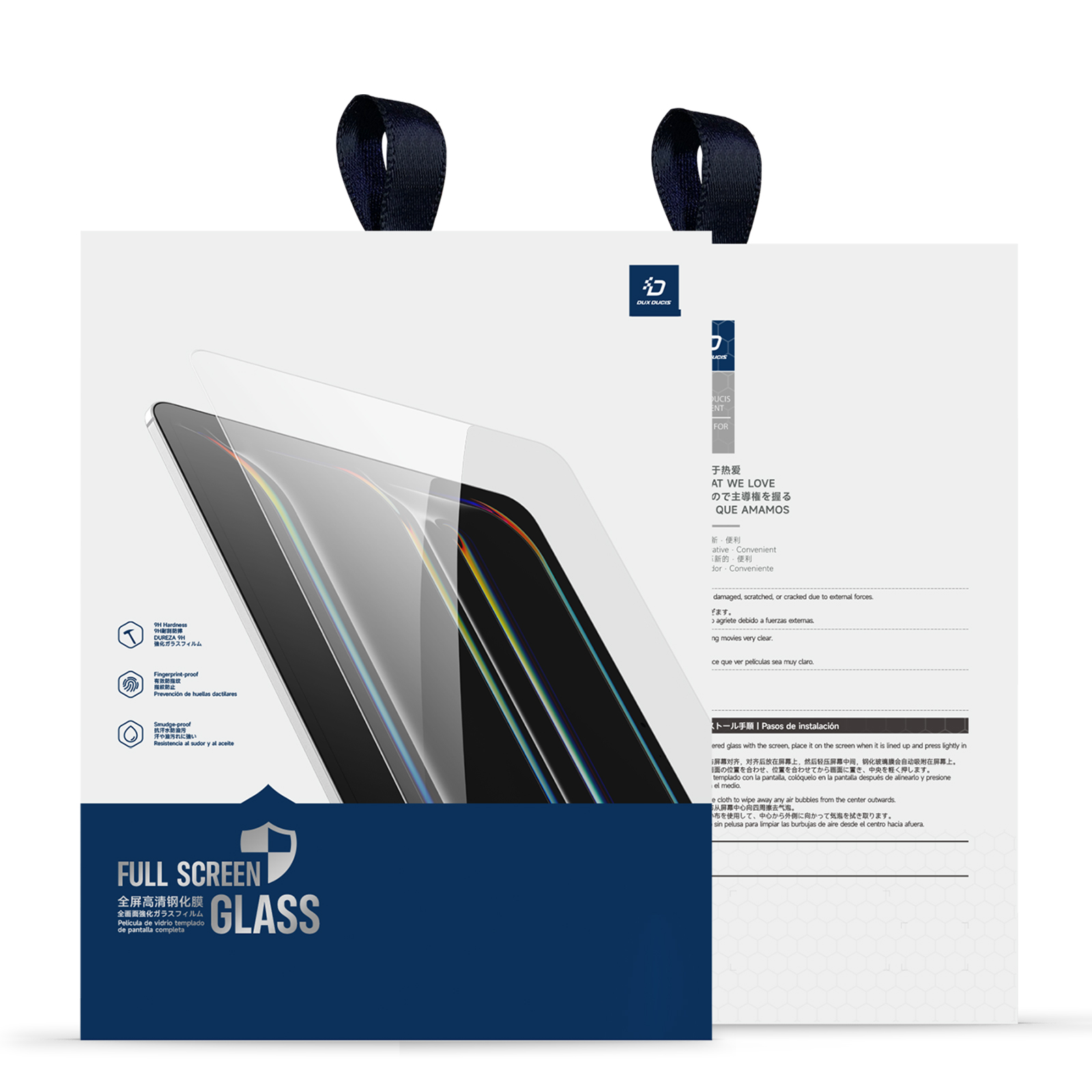 DUXDUCIS SAMSUNG TAB A9 GLASS SCREEN PROTECTOR CLEAR
