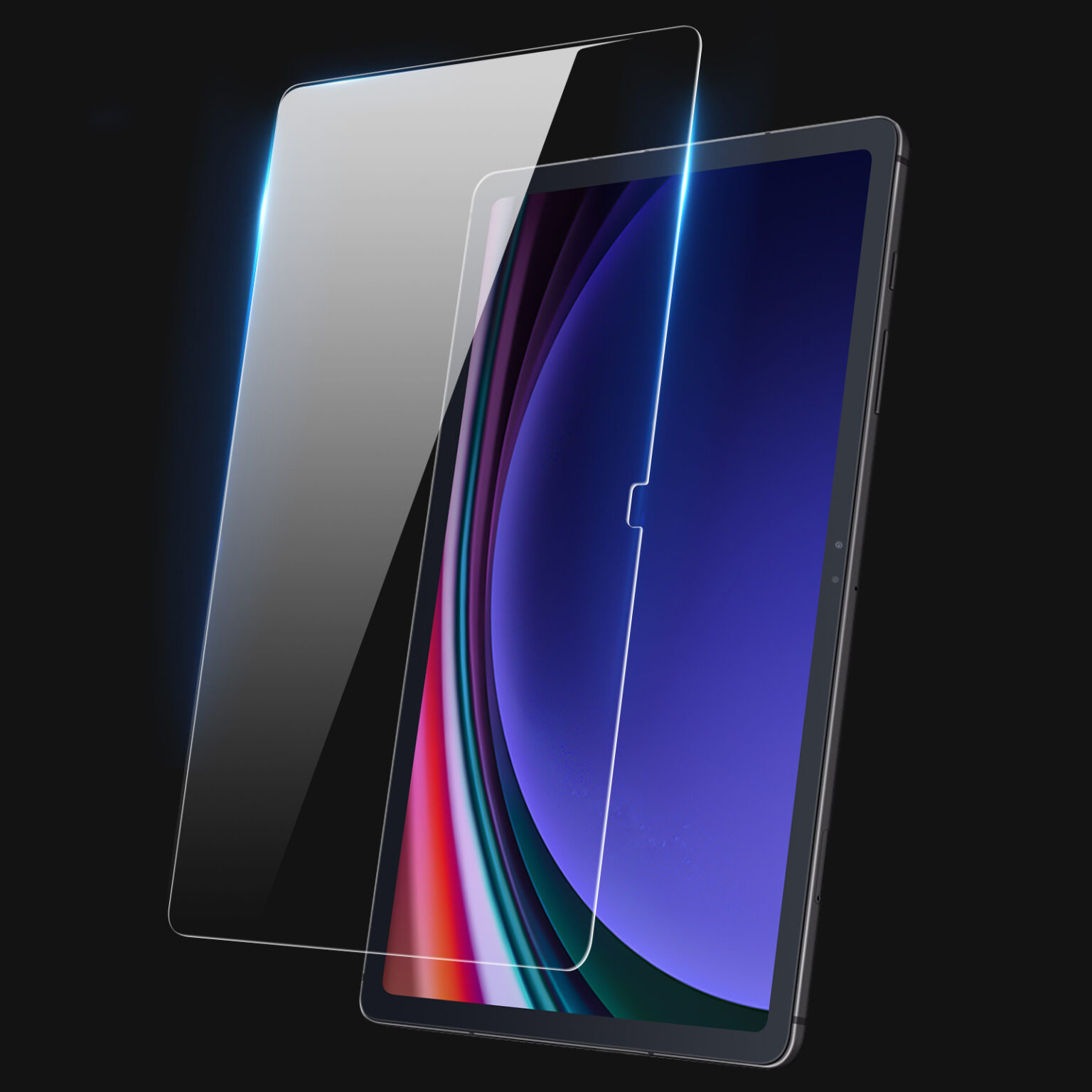 DUXDUCIS SAMSUNG TAB S10 ULTRA/S9 ULTRA/S8 ULTRA GLASS SCREEN PROTECTOR CLEAR thumbnail 5