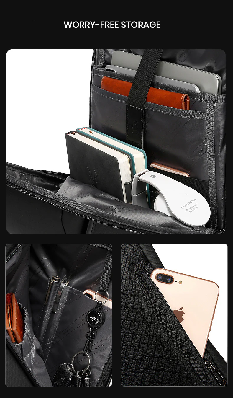 BANGE BACKPACK BLACK BG-2913 thumbnail 8