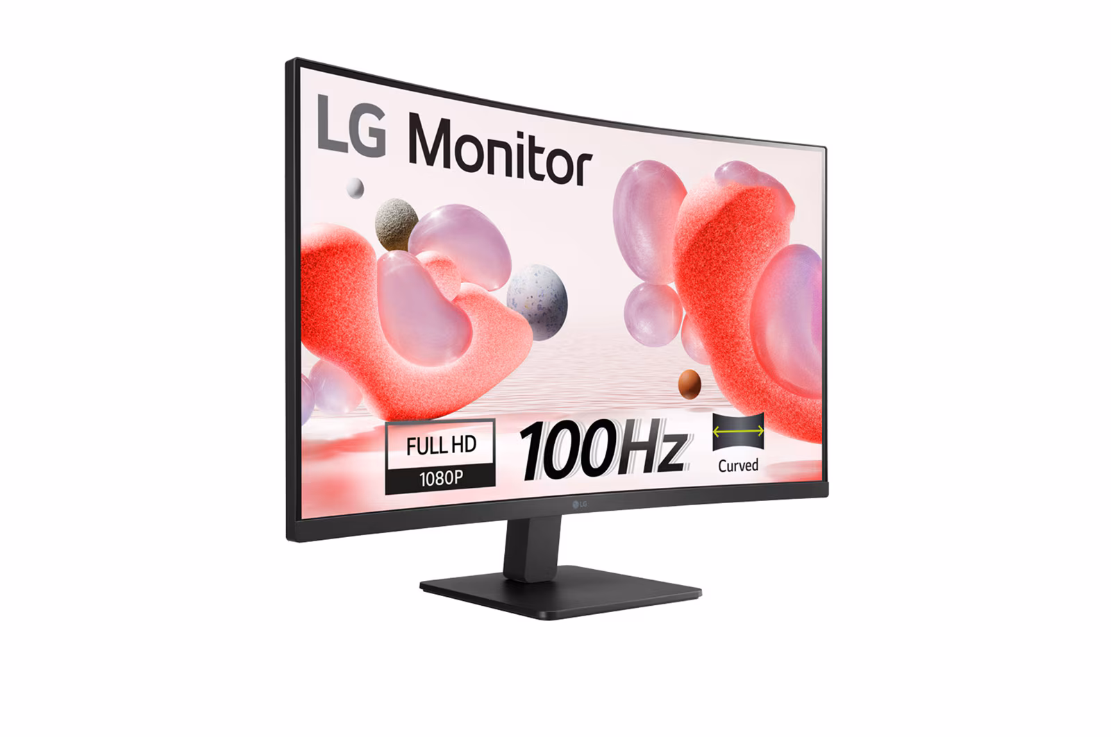 LG 32 INCH FHD 100HZ FREE SYNC CURVED GAMING MONITOR 32MR50C thumbnail 4