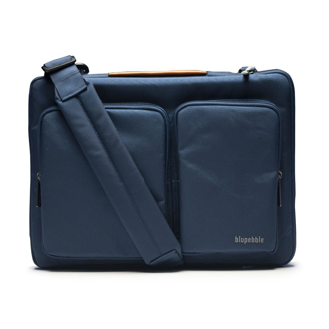 BLUPEBBLE URBAN 16 INCH LAPTOP BAG BLUE BP-URBAN16-BL