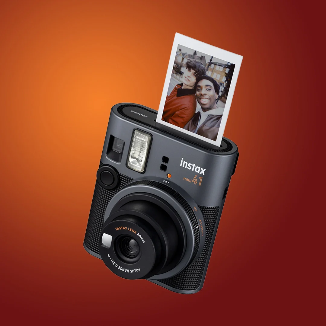 FUJIFILM INSTAX MINI 41 INSTANT CAMERA BLACK thumbnail 5