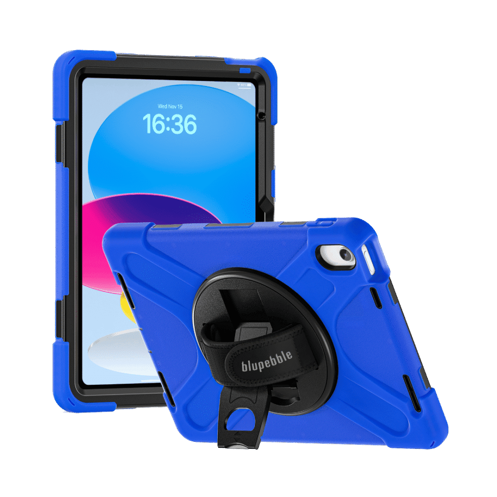 BLUPEBBLE IPAD 11/10TH GEN 10.9 INCH A16 TITAN CASE CASE BLUE BP-TC1011GEN2025-BL