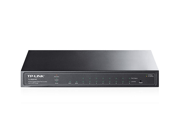 TP-LINK 10 PORT GIGABIT SMART POE SWITCH TL-SG2210P