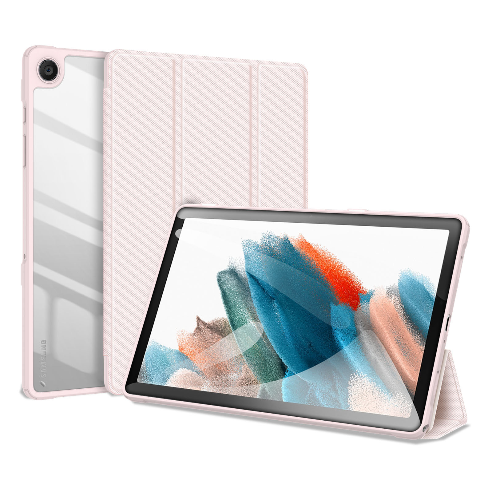 DUXDUCIS SAMSUNG TAB A9 PLUS 11 INCH PUFF SERIES CASE PINK PUFF0012