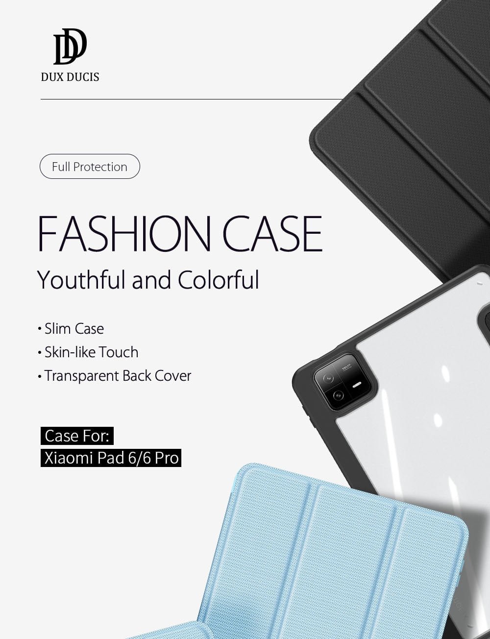 DuxDucis Toby Case for Xiaomi Pad 6/6 Pro - Elegant Protection TOBY016 thumbnail 3