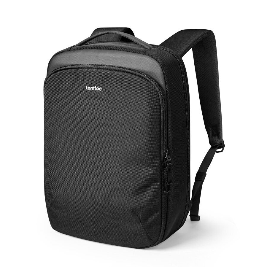 Tomtoc Explorer T60 16 Inch Laptop Backpack Black T60M1D1 | Durable, Spacious & Stylish thumbnail 2