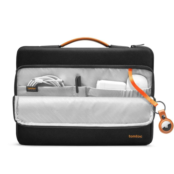 TOMTOC DEFENDER A14 13.5-14 INCH LAPTOP BRIEF CASE BLACK A14D3D1 thumbnail 7