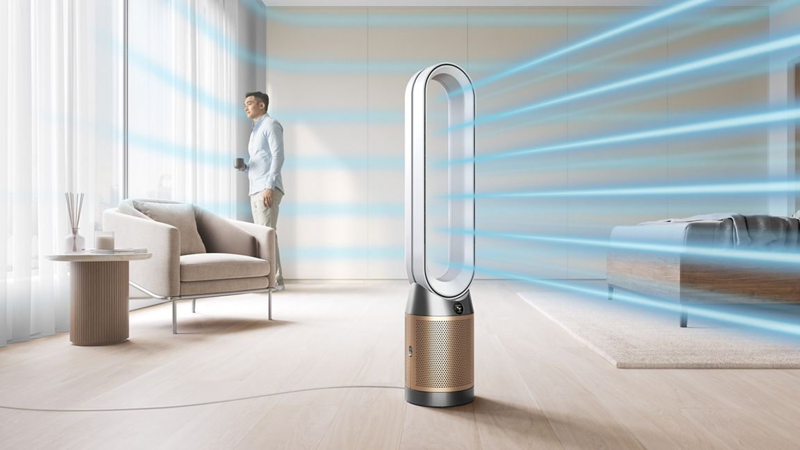 DYSON PURIFIER COOL PC2 DE-NOX WHITE GOLD TP12 thumbnail 3