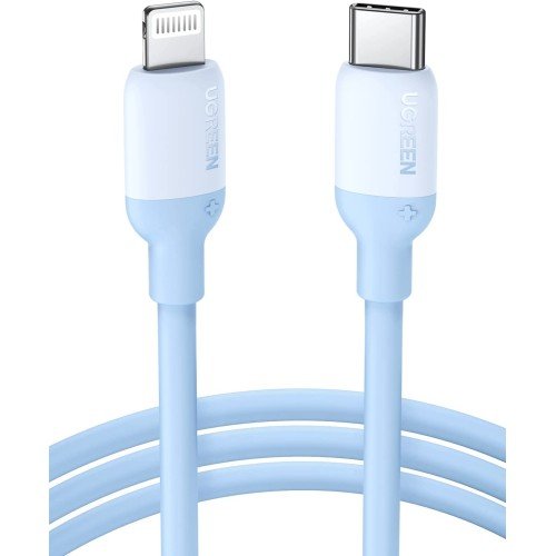 UGREEN USB-C TO LIGHTNING SILICONE CABLE 1M GREEN 20308
