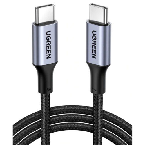UGREEN USB-C CABLE ALUMINUM CASE WITH BRAIDED 2M BLACK 70429